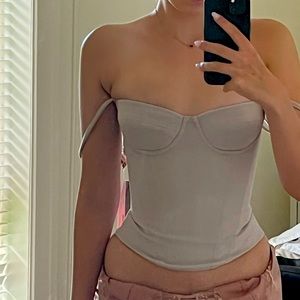 Beautiful pearl corset from House of Cb, XS, never worn with tags